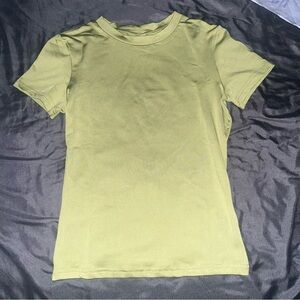 Lime Green Workout Activewear Top